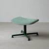 raawii Ottoman Dark green / Stoffbezug green