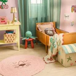 Rice Gestrickte Babydecke Coral Ocean Design