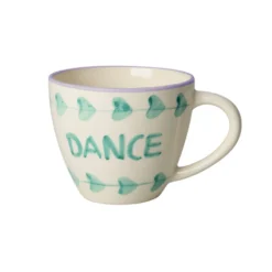 Rice Jumbo-Tasse Keramik handbemalt DANCE 420 ml