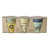 Rice Kleine Melamin Becher Jungle 6er-Set