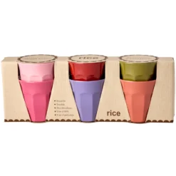 Rice Melamin Becher Bon Vivant 6er-Set 250 ml