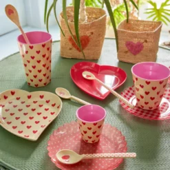 Rice Melamin Becher Darling Hearts 250 ml
