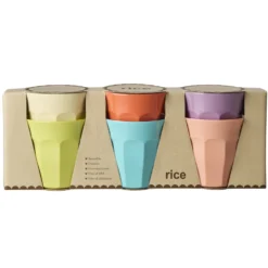 Rice Melamin Becher Glory Days Colors Medium 250 ml 6er-Set