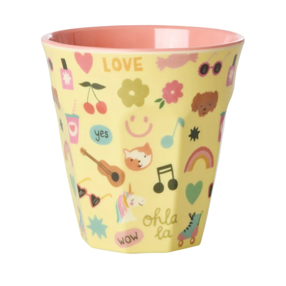Rice Melamin Becher Unicorn Love 250 ml