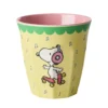 Rice Melamin Becher Yellow Snoopy 250 ml