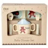 Rice Melamin Geschirr Baby Geschenkbox Blue ABC 4-teilig