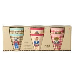 Rice Melamin Kinderbecher Nathalie Lété 6er-Set