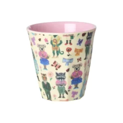 Rice Melamin Kinderbecher Nathalie Lété Pink 160 ml