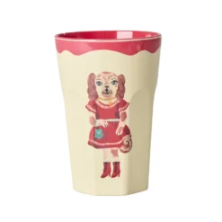 Rice Melamin Lattebecher Nathalie Lété Red Kiss 2er-Set