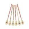 Rice Melamin Lattelöffel Nathalie Lété 6er-Set