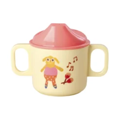 Rice Melamin Melamin-Geschirr Geschenkbox Pink Music Band 4-teilig