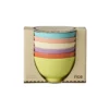Rice Melamin Schüssel Small Glory Days Colors 300 ml 6er-Set