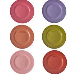 Rice Melamin Speiseteller Bon Vivant 6er-Set 25 cm