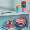Rice Melamin Speiseteller Solid Colors 6er-Set