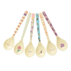 Rice Melamin Teelöffel Gloriously Gifted Prints 6er-Set