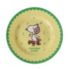 Rice Melamin Teller Yellow Snoopy