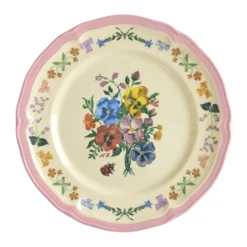 Rice Melamin Vintage Teller Nathalie Lété Pink 20,5 cm