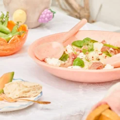 Rice Resin Salatbesteck Soft Pink