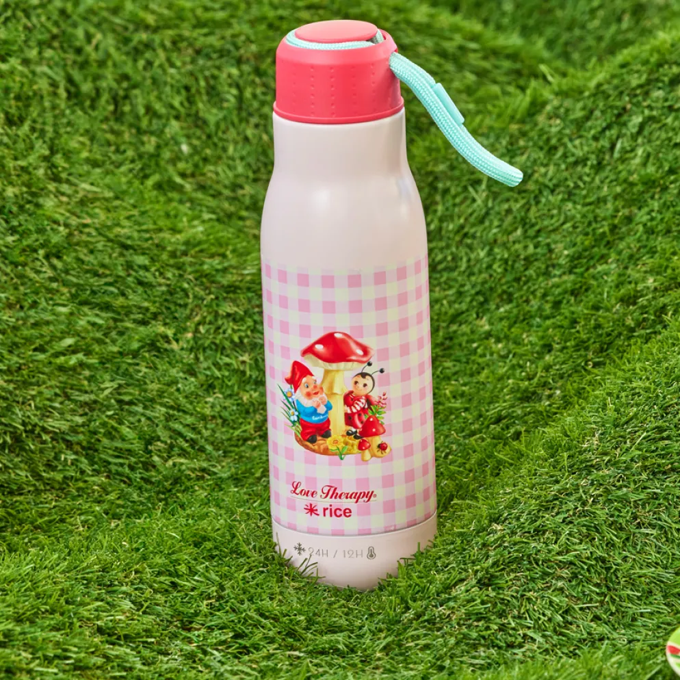 Rice Trinkflasche aus Edelstahl Love Therapy Gnome 500 ml