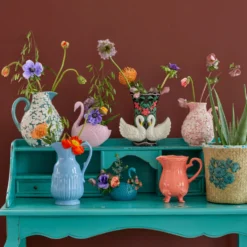 Rice Vase Keramik Swans