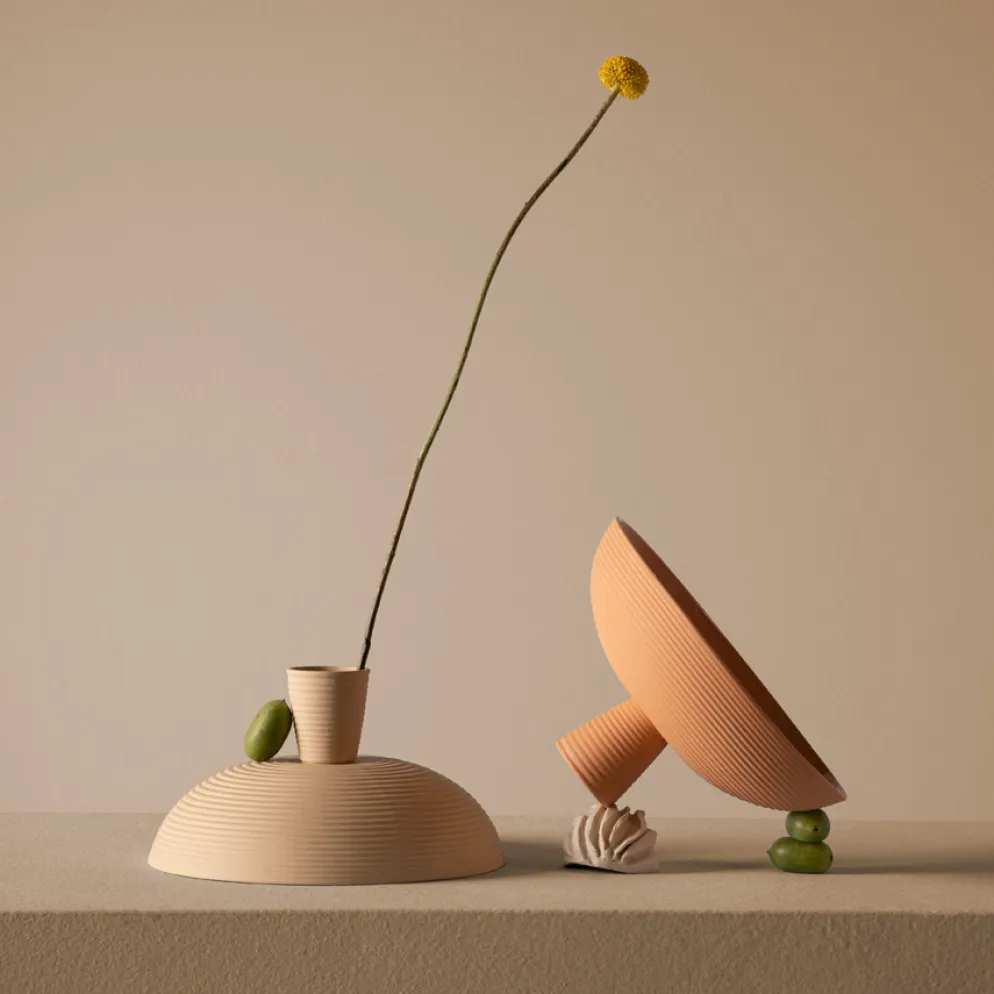 Schneid Studio Dais Schale Peach