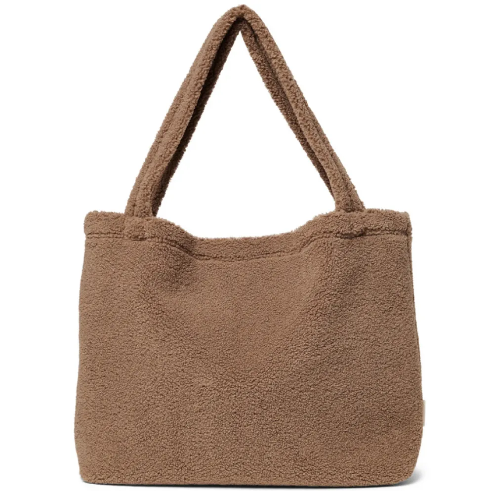 Studio Noos Tasche Brown teddy mom-bag