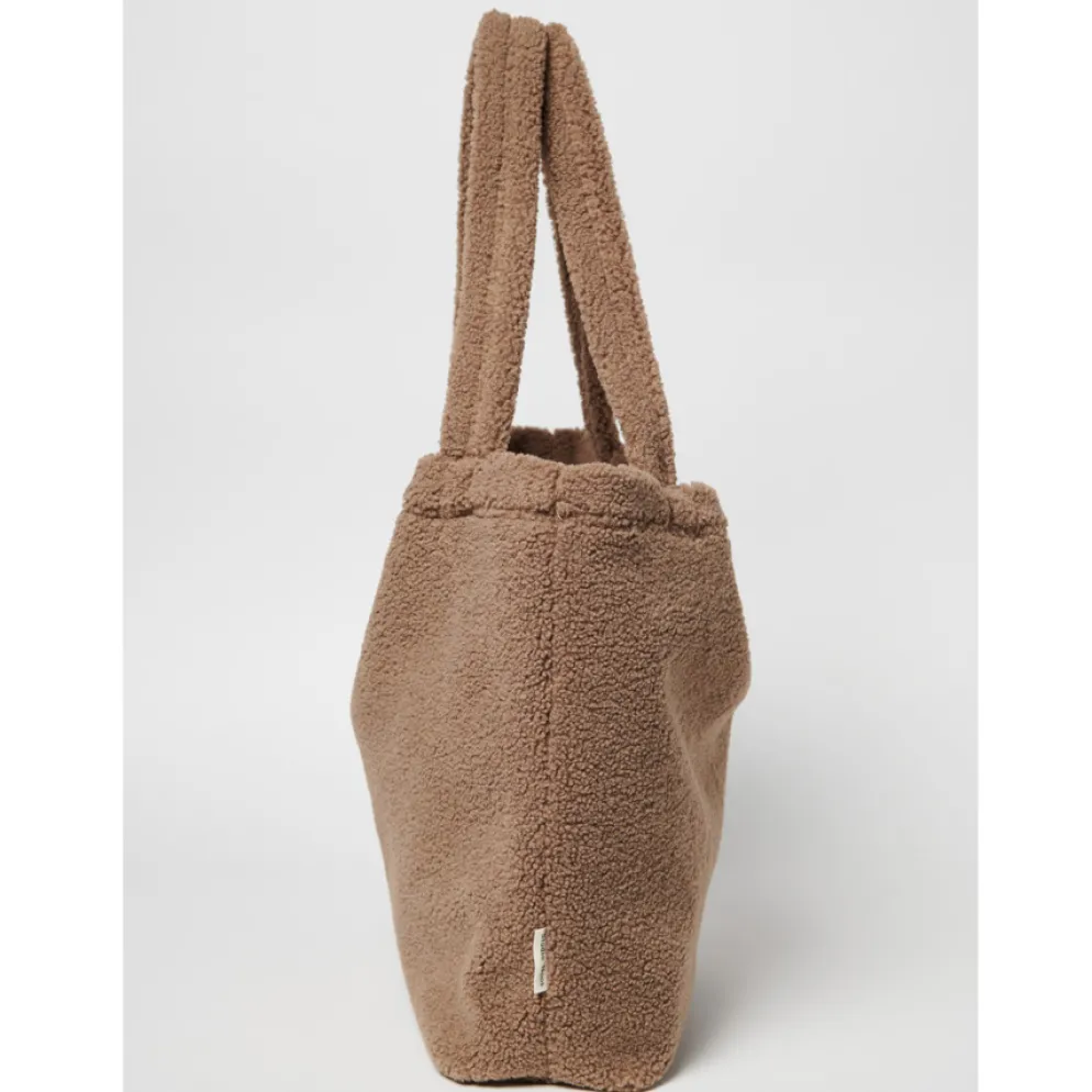 Studio Noos Tasche Brown teddy mom-bag