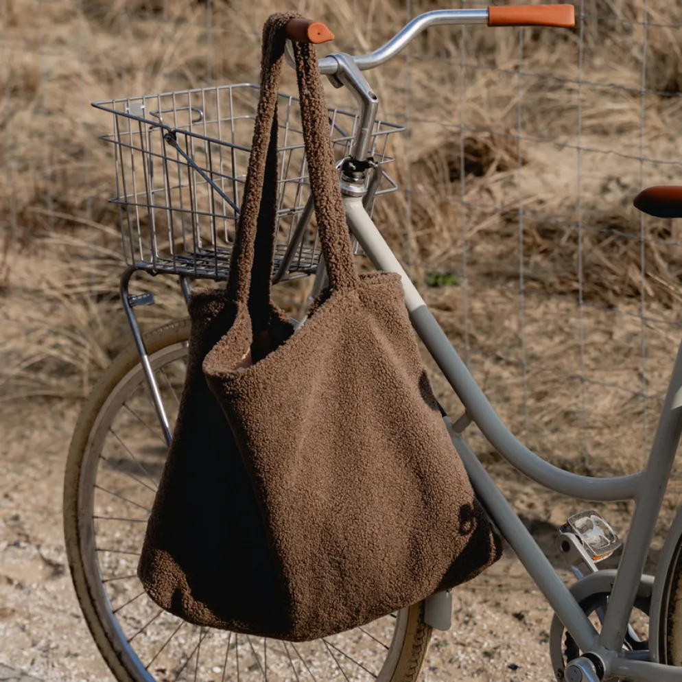Studio Noos Tasche Brown teddy mom-bag