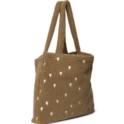 Studio Noos Tasche Brown Teddy Hearts mom-bag