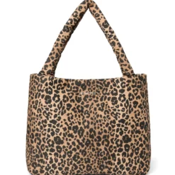 Studio Noos Tasche Cotton Brown Leopard mom-bag