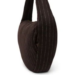 Studio Noos Tasche Cross Body Flannel Chalkstripe Brown