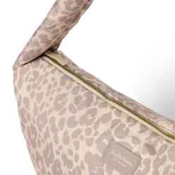 Studio Noos Tasche Cross Body Bag Puffy Beige Leopard