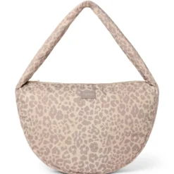 Studio Noos Tasche Cross Body Bag Puffy Beige Leopard