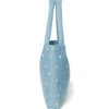 Studio Noos Tasche Denim Light Blue Hearts Mom-Bag