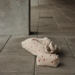 Studio Noos Tasche Ecru Teddy Hearts mom-bag