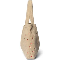 Studio Noos Tasche Ecru Teddy Hearts mom-bag