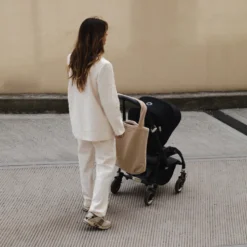 Studio Noos Tasche Ecru teddy mom-bag