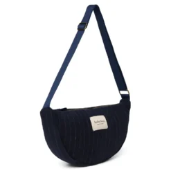 Studio Noos Tasche Fanny Pack Flannel Chalkstripe Dark Blue