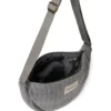 Studio Noos Tasche Fanny Pack Flannel Chalkstripe Light Grey