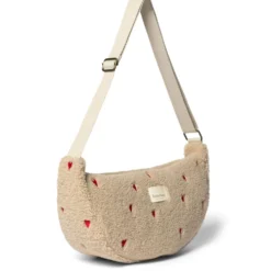 Studio Noos Tasche Fanny Pack Ecru Teddy Hearts Adult