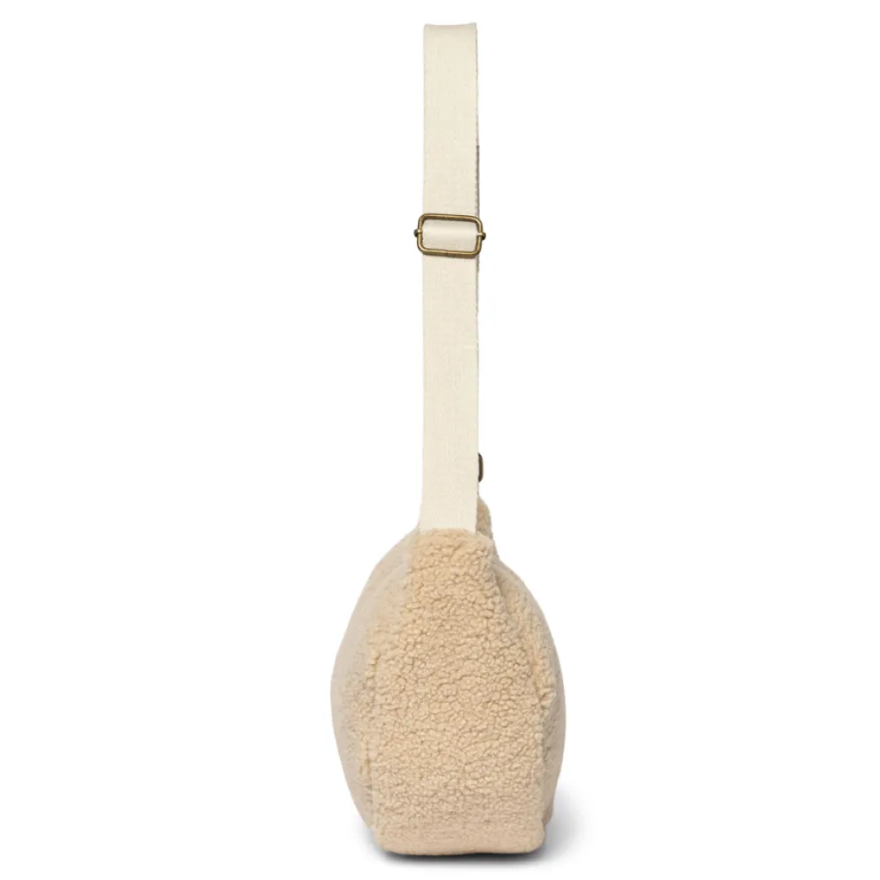 Studio Noos Tasche Fanny Pack Ecru Teddy Adult