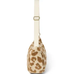 Studio Noos Tasche Fanny Pack Ecru Leopard Teddy Adult
