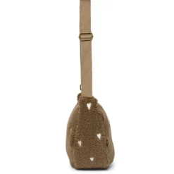 Studio Noos Tasche Fanny Pack Brown Teddy Hearts Adult