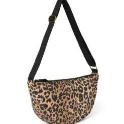 Studio Noos Tasche Fanny Pack Cotton Brown Leopard Adult