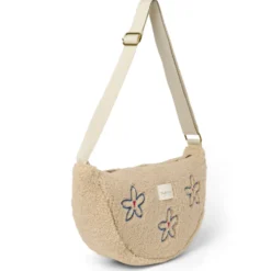 Studio Noos Tasche Fanny Pack Teddy Adult Ecru Flower Heart