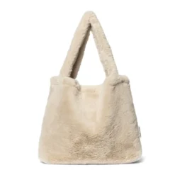 Studio Noos Tasche Neutral Faux Fur Mom Bag