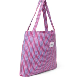 Studio Noos Tasche Poplin Striped mom-bag Raspberry