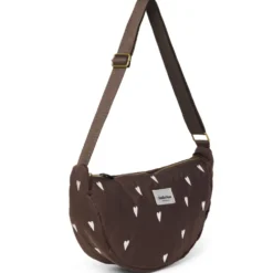 Studio Noos Tasche Puffy Adult Fanny Pack Brown Hearts