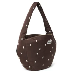 Studio Noos Tasche Puffy Cross Body Bag Brown Hearts