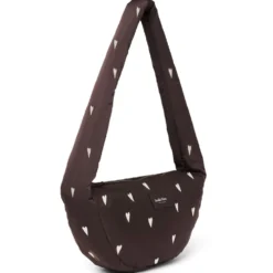 Studio Noos Tasche Puffy Mini Cross Body Bag Brown Hearts